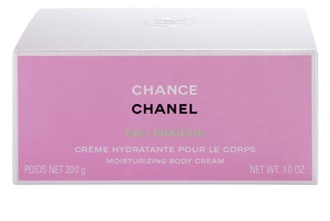 chanel chance eau fraiche cream.